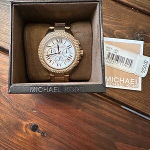 Michael Kors Two-Tone Crystal Watch